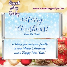 Christmas Candy Bar Wrappers, design 55 Christmas Candy Bar Wrappers, design 55